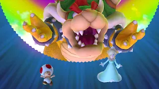 Mario Party 10 (Mushroom Park) #281 Bowser vs Luigi - Rosalina - Toad - Wario (Player 1)