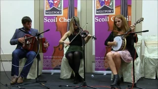 Christopher Maguire, Tara Breen and Lisa Canny at Westport Scoil Cheoil Tutor Concert 2016