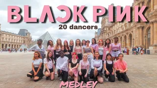 [KPOP IN PUBLIC] BLACKPINK MEDLEY (블랙핑크 메들리) COVER BY PANDORACREW [20 DANCERS] | 6TH ANNIVERSARY