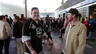 Melbourne Local Takes Friend to FIRST ever NHL Game!