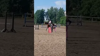 соревнования по конному спорту 🐴💕 заняла 3 место 🥉 монтировала сама