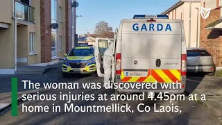 Man quizzed by gardaí after woman dies in suspected assault in Co Laois