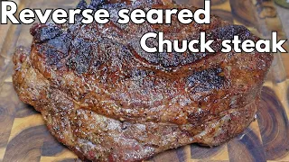 Master the art of reverse seared Chuck steak in the oven with these simple steps