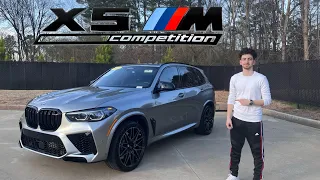 2022 BMW X5 M COMPETITION review and sound: is the $115,000 super suv worth it?