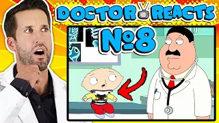 ER Doctor REACTS to Hilarious Family Guy Medical Scenes #8