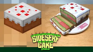 HOW TO MAKE A MINECRAFT CAKE | Lookalike Challenge