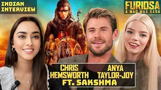 Chris Hemsworth & Anya Taylor-Joy ft. Sakshma | Indian Interview | Furiosa: A Mad Max Saga