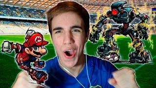 EL MEJOR PARTIDO DE FUTBOL: FRAN MG Y MARIO VS ROBOTS!!