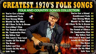 Top 100 Old Folk Songs - Greatest 1970's Folk Songs - 70s Folk Music Hits Playlist