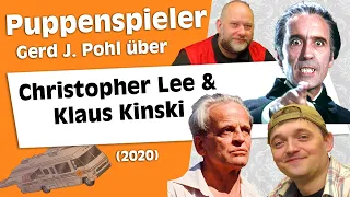 Puppenspieler Gerd Pohl über Christopher Lee & Klaus Kinski | Interview | massengeschmack.tv