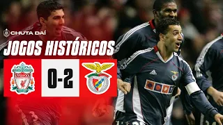 Liverpool 0-2 Benfica - UEFA Liga dos Campeões 2005/06 ● JOGOS HISTÓRICOS