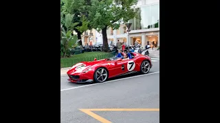 Best SUPERCARS Monaco - Ferrari Monza SP2 #Shorts