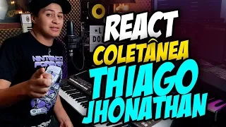 REACT - PEGANDO NA HORA - #TJ THIAGO JHONATHAN - COLETÂNEA