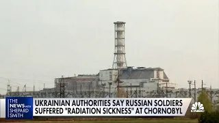 Russians abandon Chernobyl nuclear power plant
