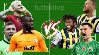 (İcardi Ndombele Muslera) vs (Dzeko Fred Livakovic) Kim kazanacak??🤔🤔