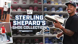 Sterling Shepard Unveils Crazy Sneaker Collection | New York Giants