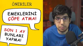 EMEKLERİNİ ÇÖPE ATMA! Son 1 Ayda Sınav Kazanmak