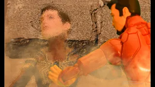 Stop Motion Movie Recreation Avengers Infinity War  Dust Scene "Mr Stark I don't feel So good"