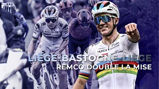 Remco Evenepoel double la mise ! I Liège-Bastogne-Liège Résumé 2023