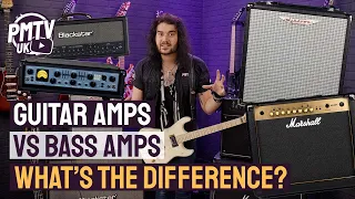 Guitar Amps vs Bass Amps... What's The Actual Difference?