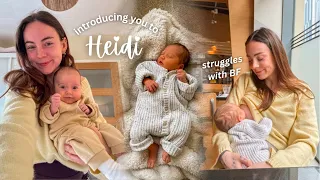 meet Heidi 💞 first vlog since becoming a mum - day in the life