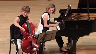 Cello Sonata, Op. 6 (1932) by  Samuel Barber | Caroline Stinson &  Ieva Jokubaviciute