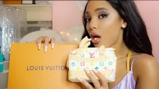 eating my Louis Vuitton bag