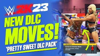 WWE 2K23: All Pretty Sweet DLC Moves! (Over 30 New Moves Added!)