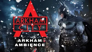 Batman Arkham Ambience | Arkham City, Intercom and Soundtrack