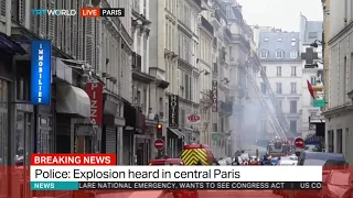 Several injured in Paris bakery explosion