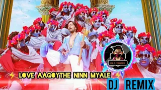 Love Aagoythe ninn myale Kannada song remix• dj •The villian movie|| [KM editz..]Jogi prem ||