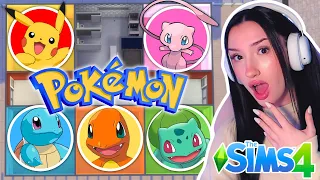 Every Rooms a Different POKÉMON in The Sims 4