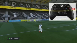 КАК ЗАБИТЬ ПРИ ВЫХОДЕ 1 НА 1 С ВРАТАРЕМ В FIFA 17