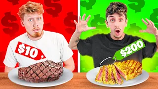 Guessing CHEAP vs EXPENSIVE Food! Ft Faze Rug