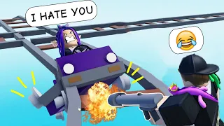 Roblox Cart Ride, BUT I Troll My Wife