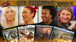 TTJ: The Professor v RebellSon v AGirlNamedRON v Blackneto | MTG Commander Gameplay episode 24