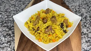 One Pot Azerbaijani Plov/Pilaf Recipe. How To Make Beef Plov Easy & Simple (Better Cooking) Daniel.