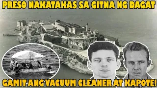 Pagtakas sa Gitna ng Dagat Gamit Ang Vacuum Cleaner at Kapote | Escape in Alcatras Prison | #Story