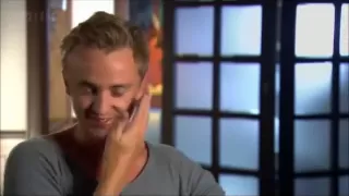 Tom Felton talks about an awkward moment with Emma Watson about how she slapped him!