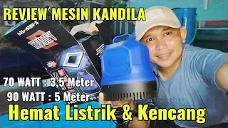 Mesin Pompa Kolam Koi Kandila psp 4500 dan psp 8500, Hemat Listrik dan Murah!