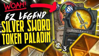 EZ Legend w/ Silver Sword Token Highlander Paladin | 66% Winrate | Hearthstone