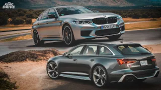 Первый в мире Stage 2 для Audi RS6 C8, сравниваем с BMW M5 F90 Stage 2.