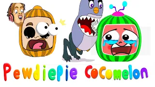 Pewdiepie vs Cocomelon Intro Parody Effects