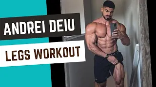 Andrei Deiu Leg Day With Sarah Marie IFBB Pro