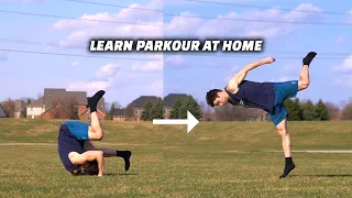 How to Webster Flip Easy - Learn Parkour at Home - Front Roll Becomes Flip