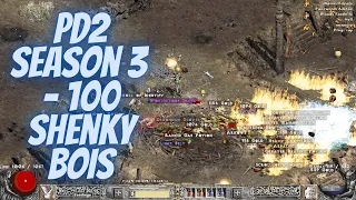 Project Diablo 2 - Season 3 - 100 Shenk Runs