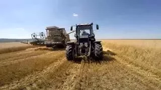 Búza aratás 2016 - Wheat harvest (Fortschritt E514) [GOPRO]