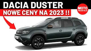 DACIA DUSTER 2023 - AKTUALNE CENY