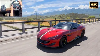 Ferrari Portofino | Forza Horizon 5 | Logitech g29 gameplay