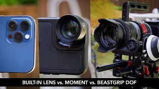 iPhone Lens DOF Comparisons (with Moment & Beastgrip!)